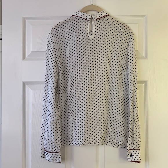 100% silk blouse size XS - Picture 2 of 4